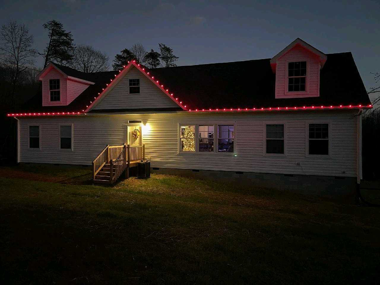 Christmas Lights Installation in Shipman, VA