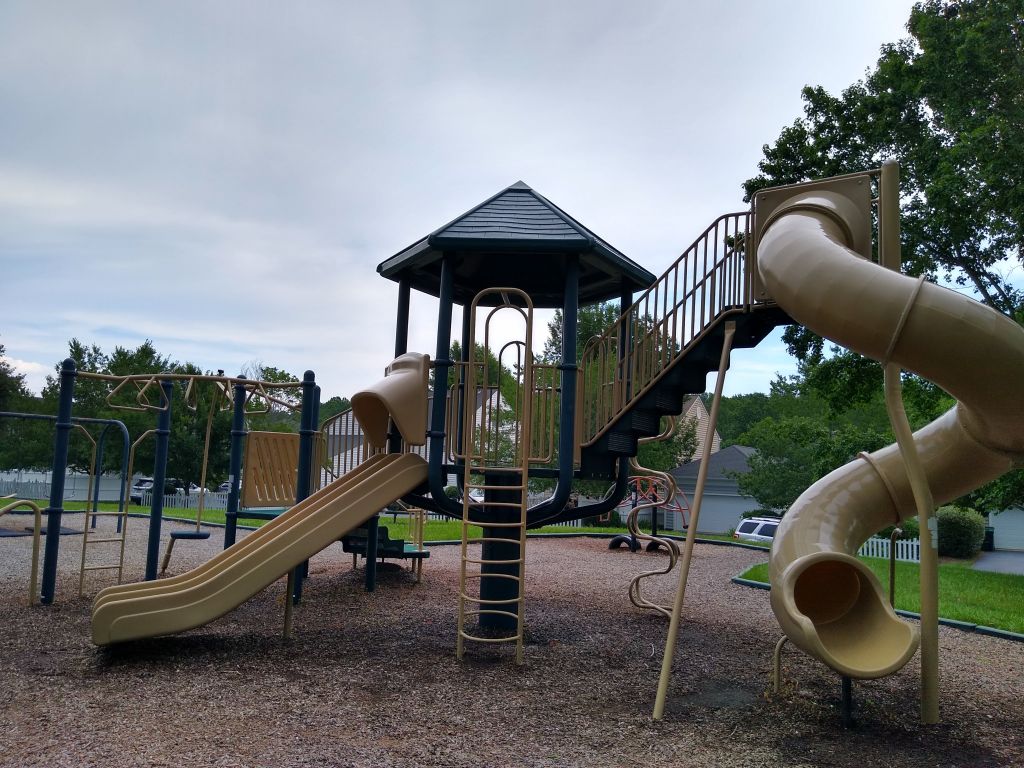 Forest Lakes Playground Softwashing and Pressure Washing in Charlottesville, VA